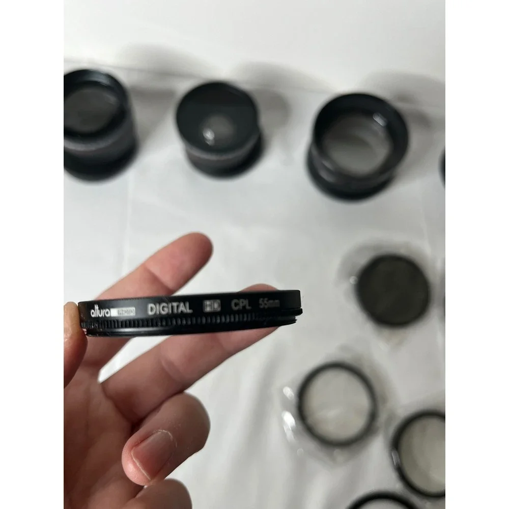 Vivitar HD4 MC AF High Definition Telephoto Wide Angle Lens Converter Filter Lot